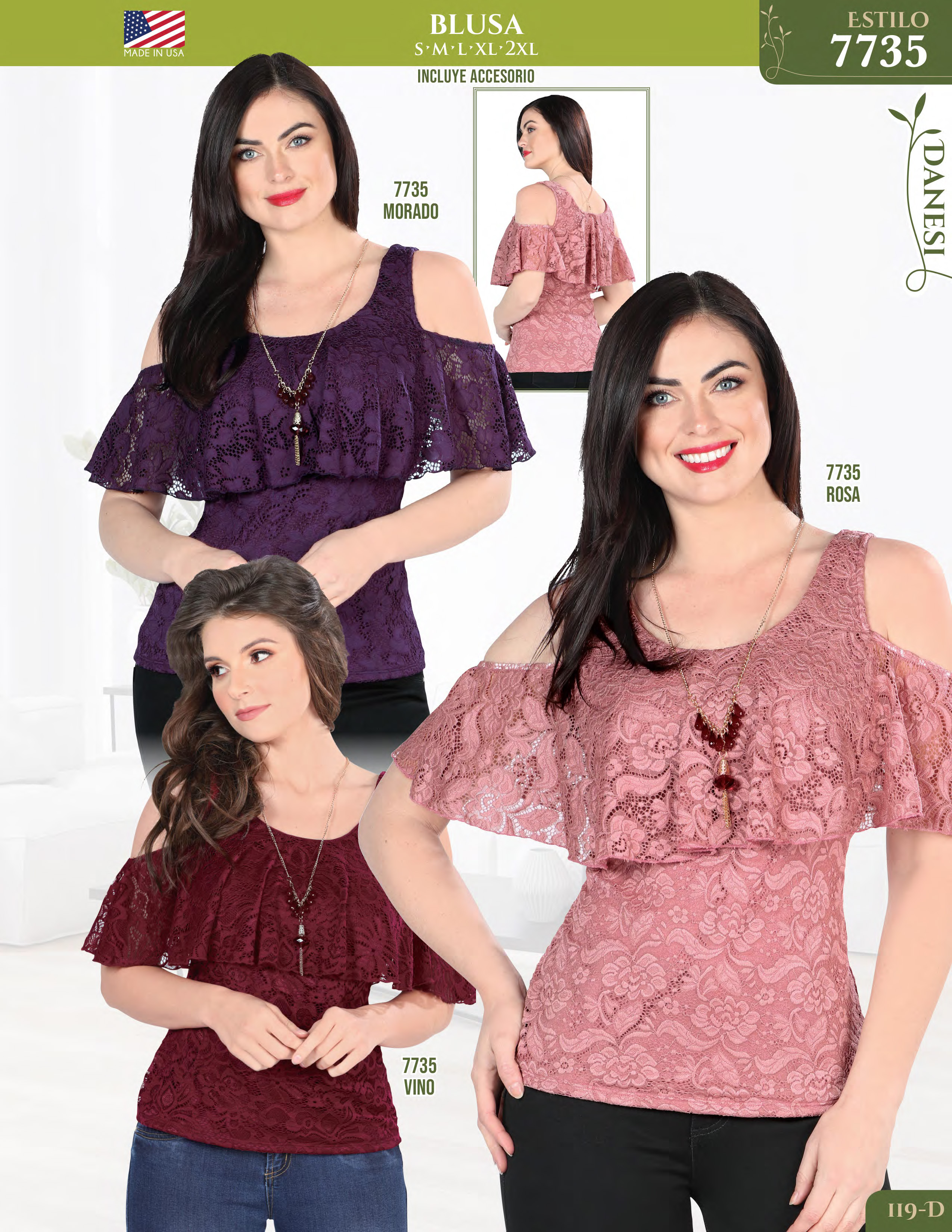 Llamanos al 1(800) 825-9452<br>Catalogos USA<br>(119 of 171)